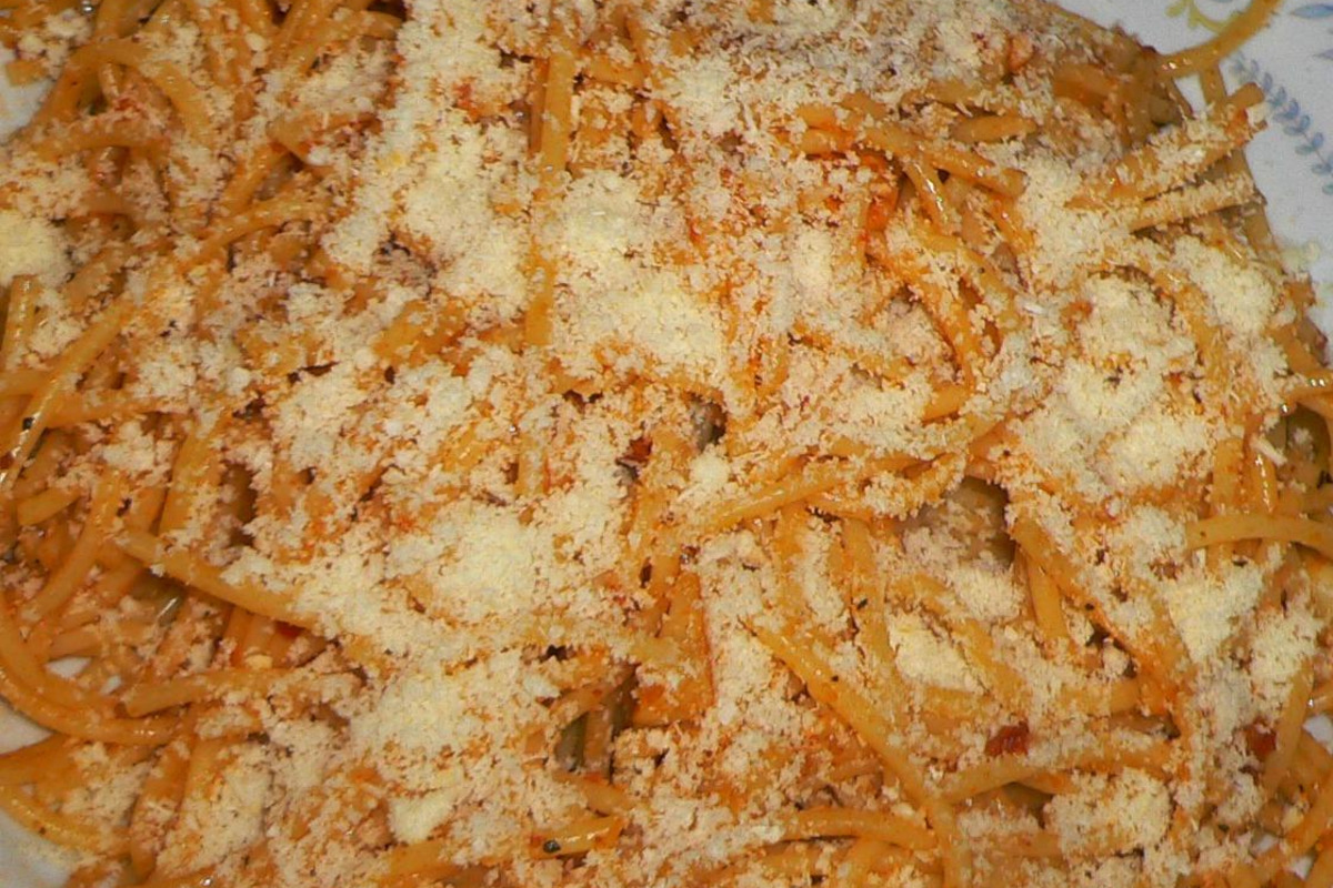 Quick Garlic and Herb Spaghetti