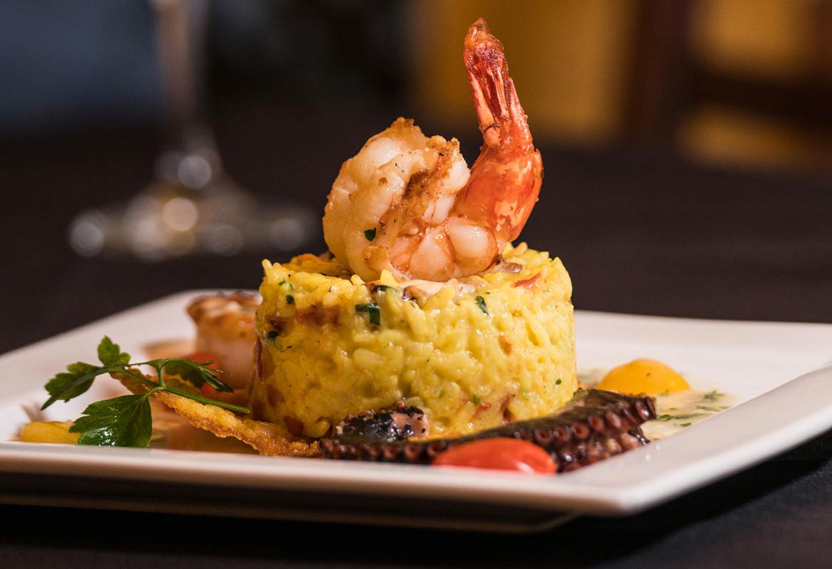Risotto alla Pescatore with Precise Liquid Ratio