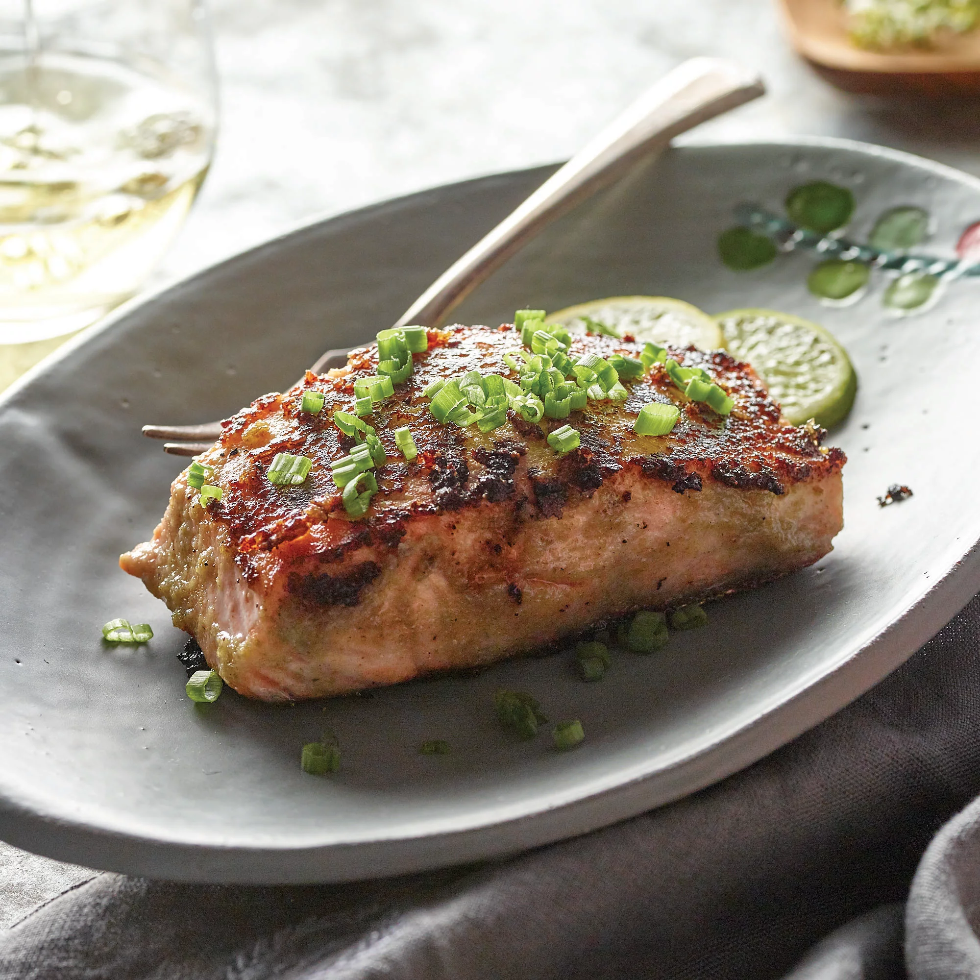 Miso-Marinated Salmon with Yuzu