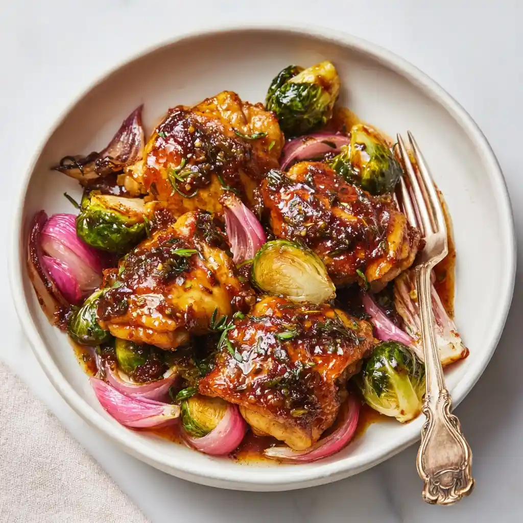 Johnson's Smoky BBQ Chicken with Apple Cider Glaze