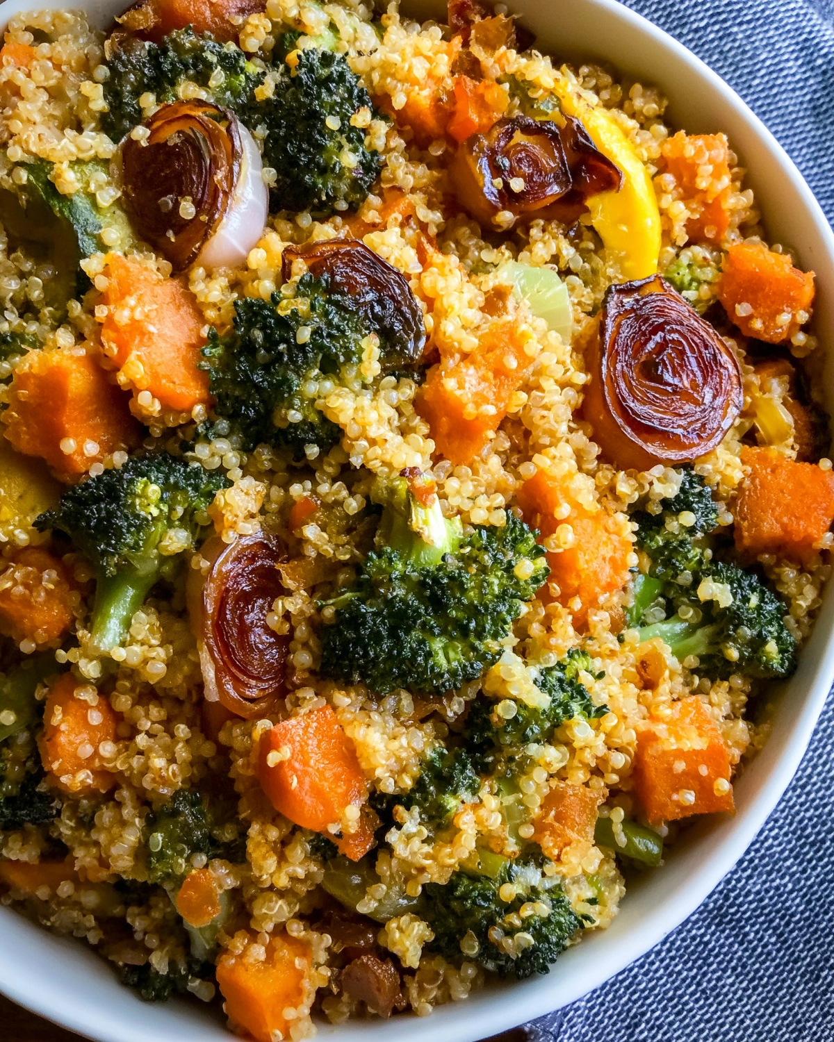 Lemon-Dill Spring Vegetable Quinoa Bowl