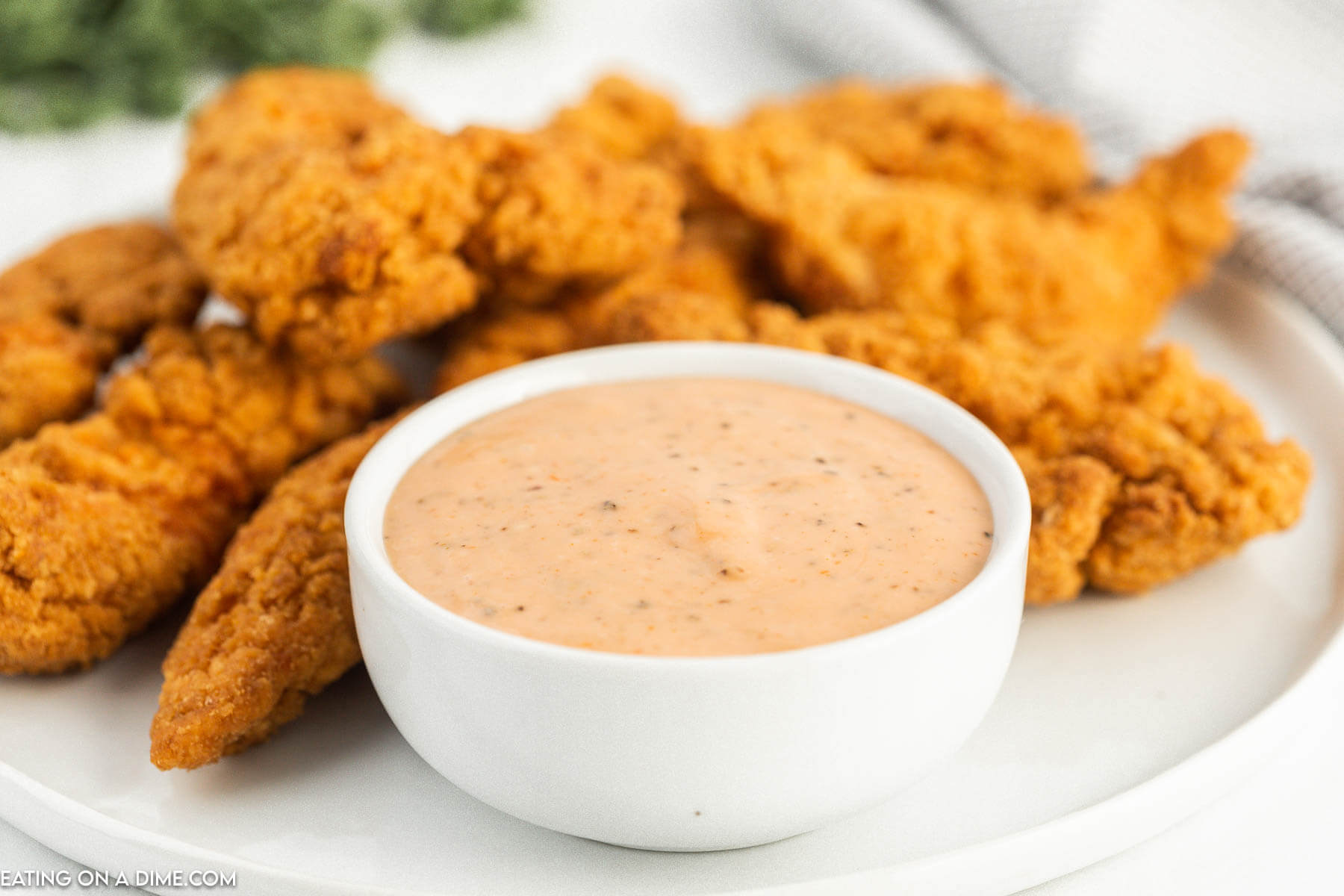 Fun-Size Chicken Tenders with Dipping Sauce