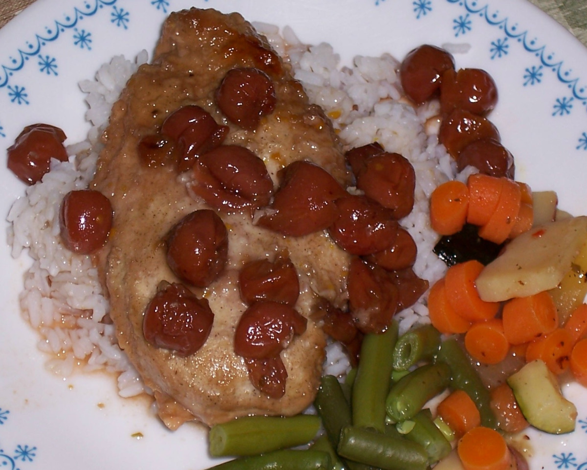 Monarch Valley Cherry Glazed Chicken