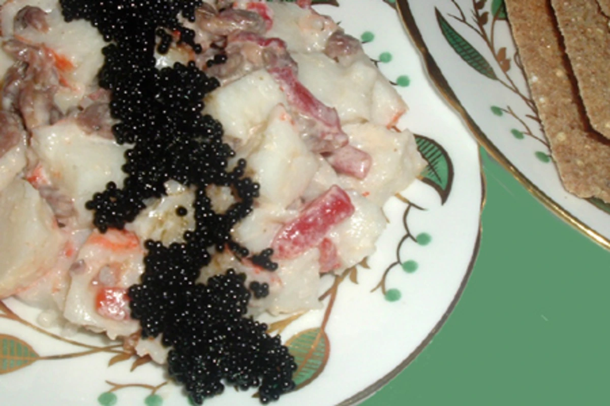 Lure & Lobster Appetizer with Dill Lemon Butter