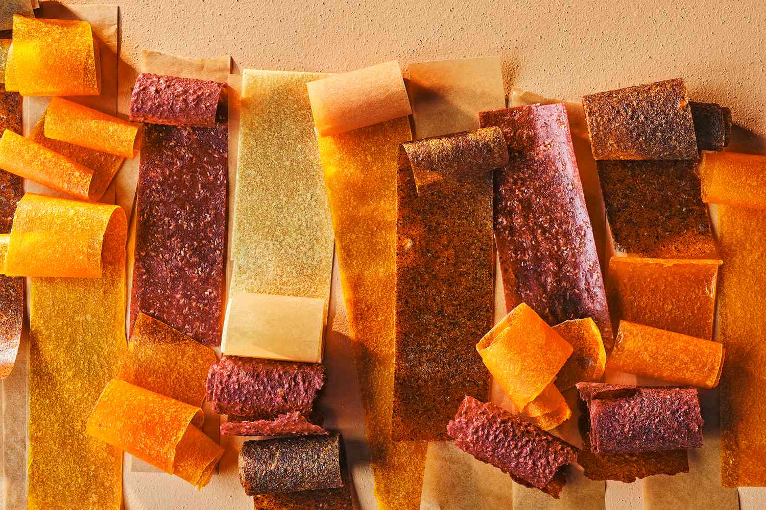 Rainbow Fruit Leather