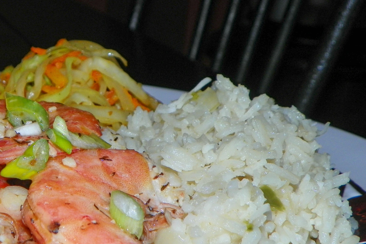 Bambara Groundnut & Coconut Rice Pilaf