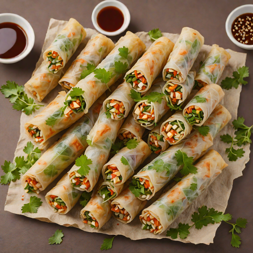 Herbed Tofu Spring Rolls
