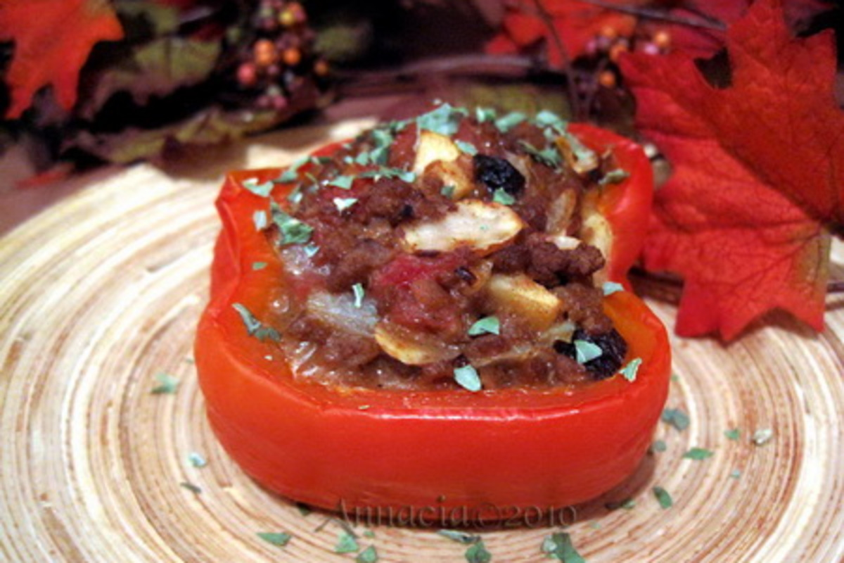 Marolles Market Stuffed Peppers with Mussels
