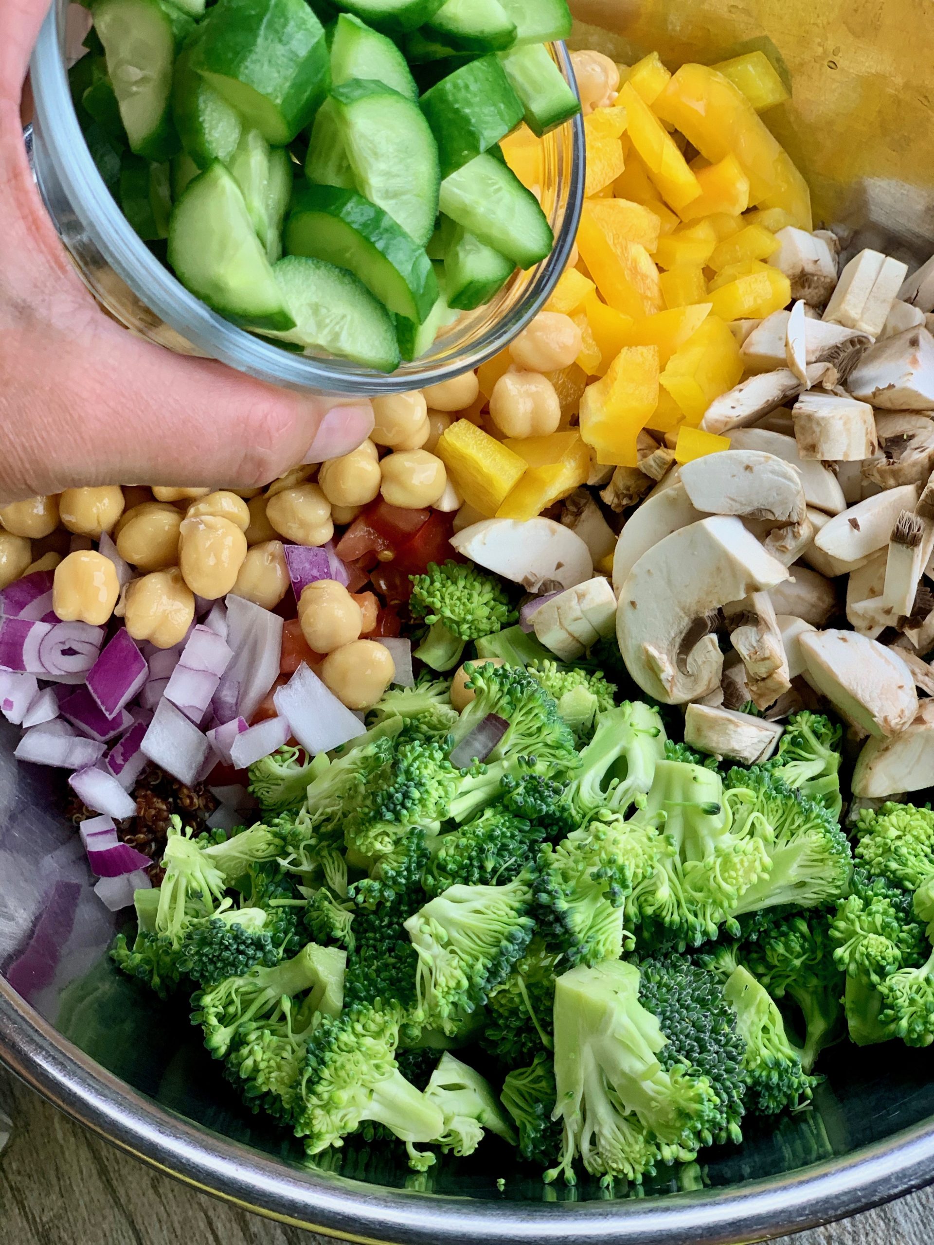 Nurse's Delight Quinoa Salad with Lemon-Herb Dressing