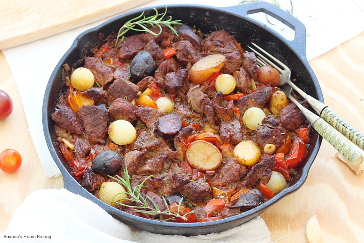 Budget Traveler's One-Pot Beef and Veggies
