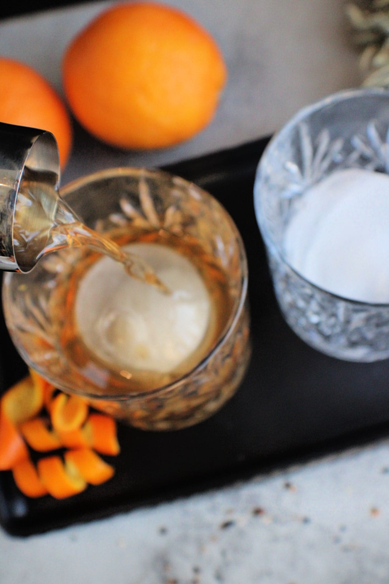 Bourbon Smoked Old Fashioned