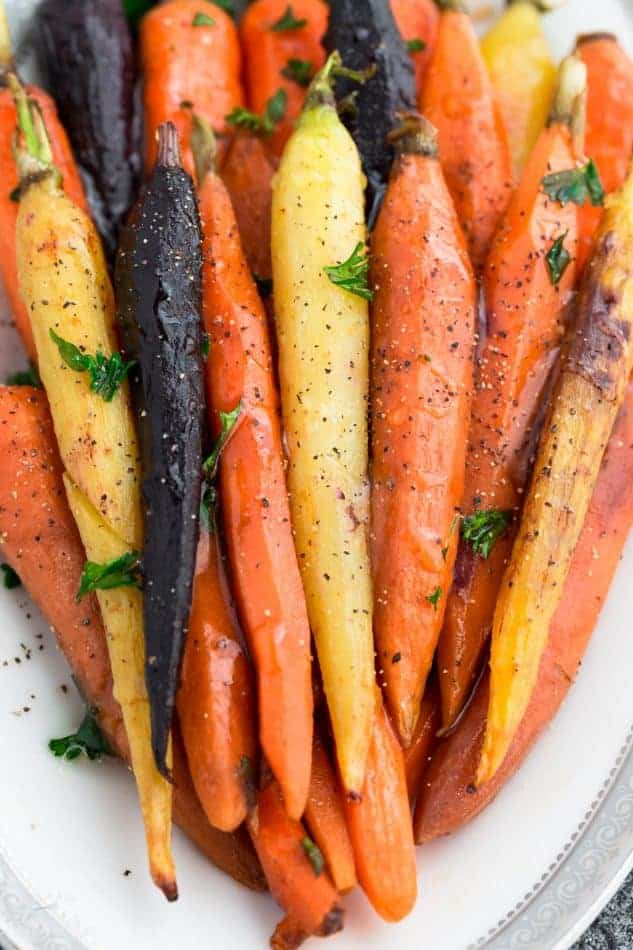 Honey-Lavender Roasted Carrots
