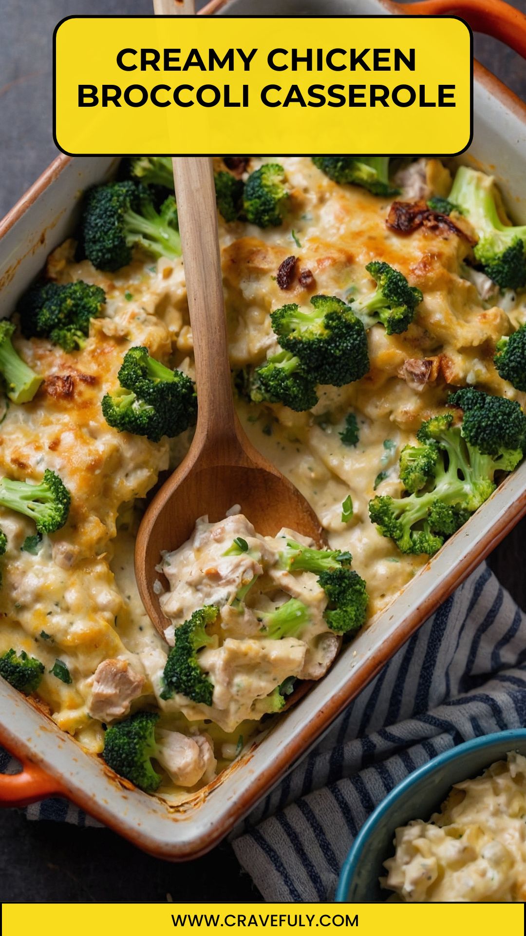 Most Satisfying Chicken and Broccoli Casserole