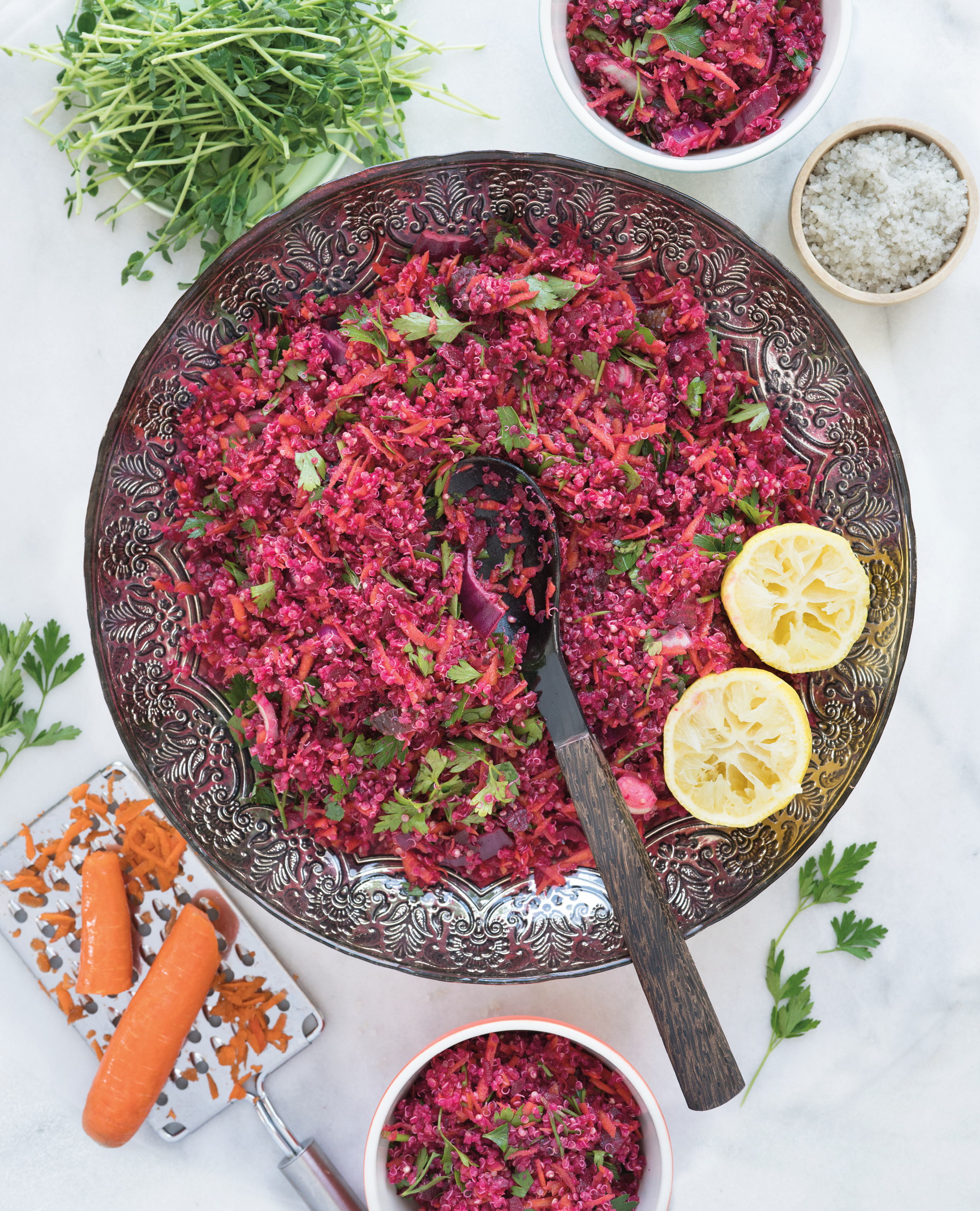 Calcen Crunchy Seed & Quinoa Salad