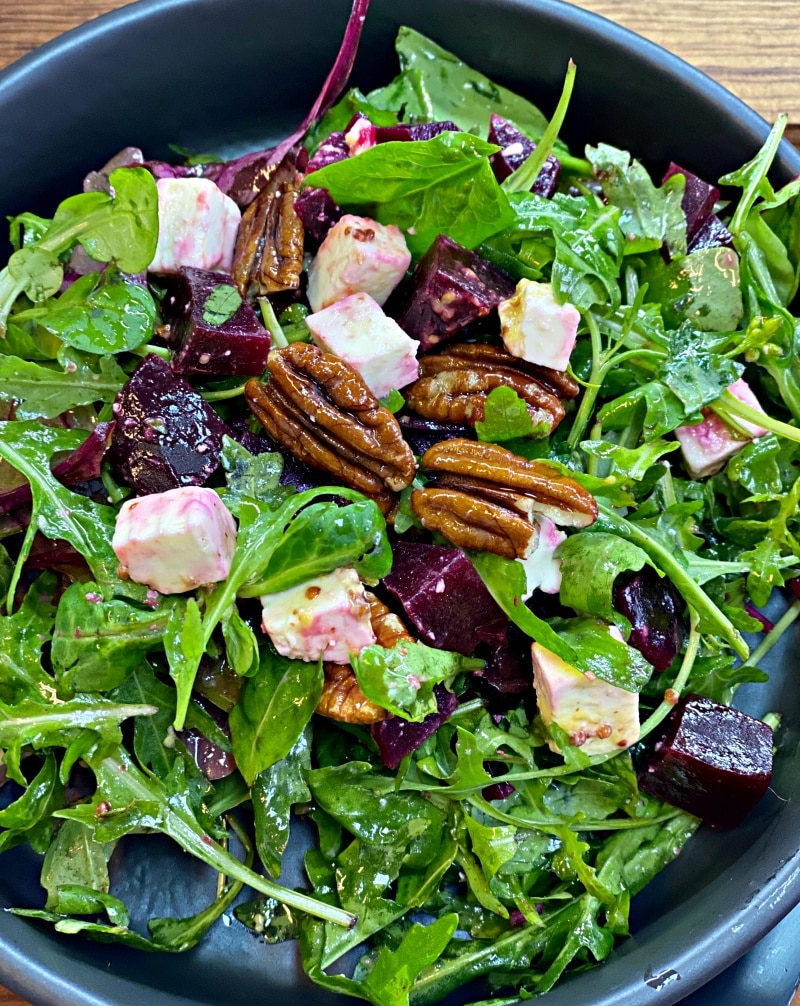 Rainbow Beetroot & Arugula Salad