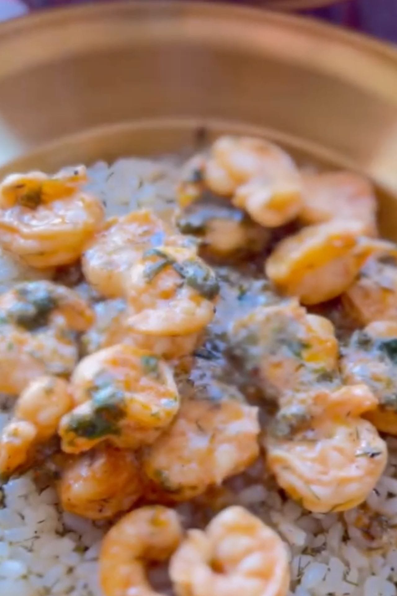 Aperol-Infused Lemon Garlic Shrimp