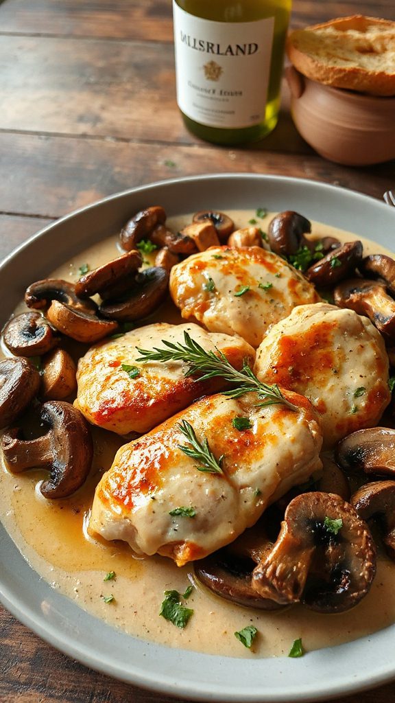 Velvet Wine-Braised Chicken with Herb-Infused Potatoes