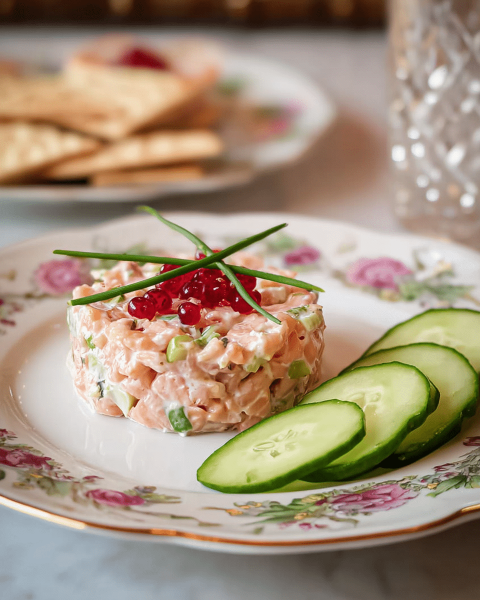 Cisco Kid's Smoked Salmon Tartare with Dill Crisps