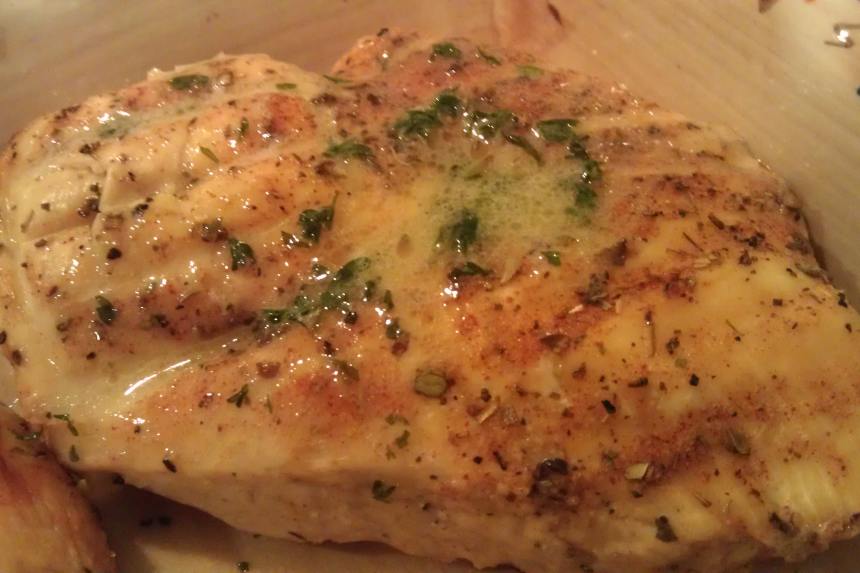 Brainerd Farmhouse Baked Chicken with Herb Butter