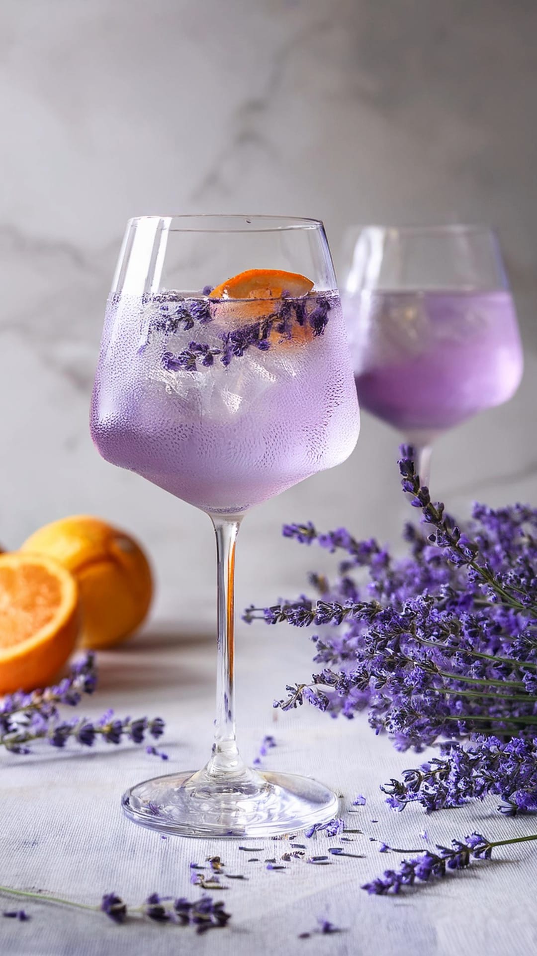 Lavender-Infused St-Germain Spritz
