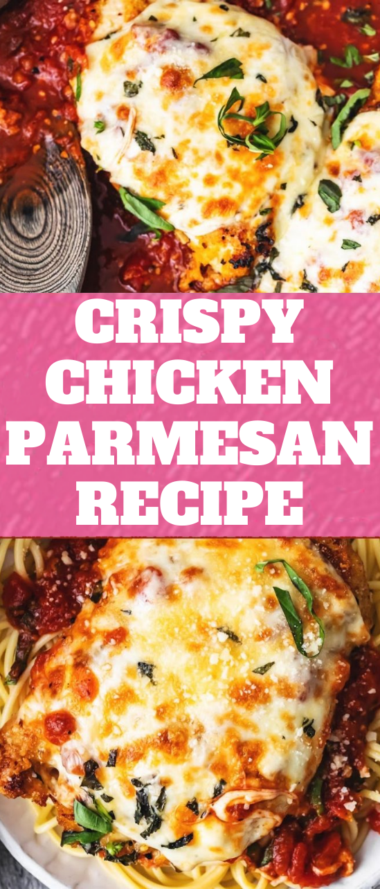 15-Minute Crispy Chicken Parmesan