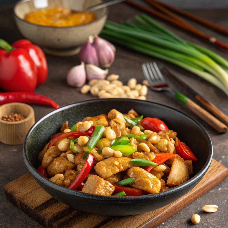 Kung Pao Chicken Stir-Fry