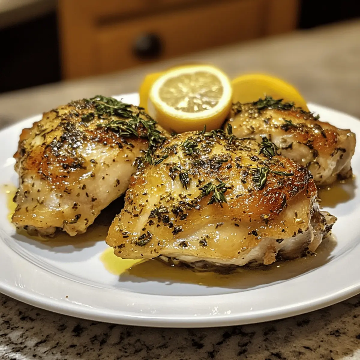 50/50 Lemon-Herb Chicken Thighs