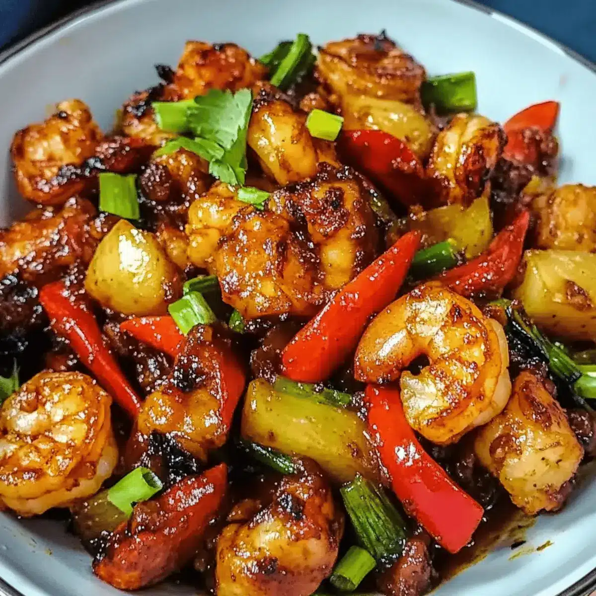 Zesty Lemon-Garlic Shrimp Stir-Fry