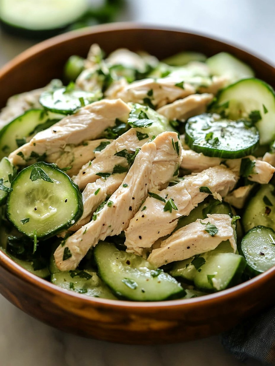Scottsdale Putters Chicken with Cucumber Salad