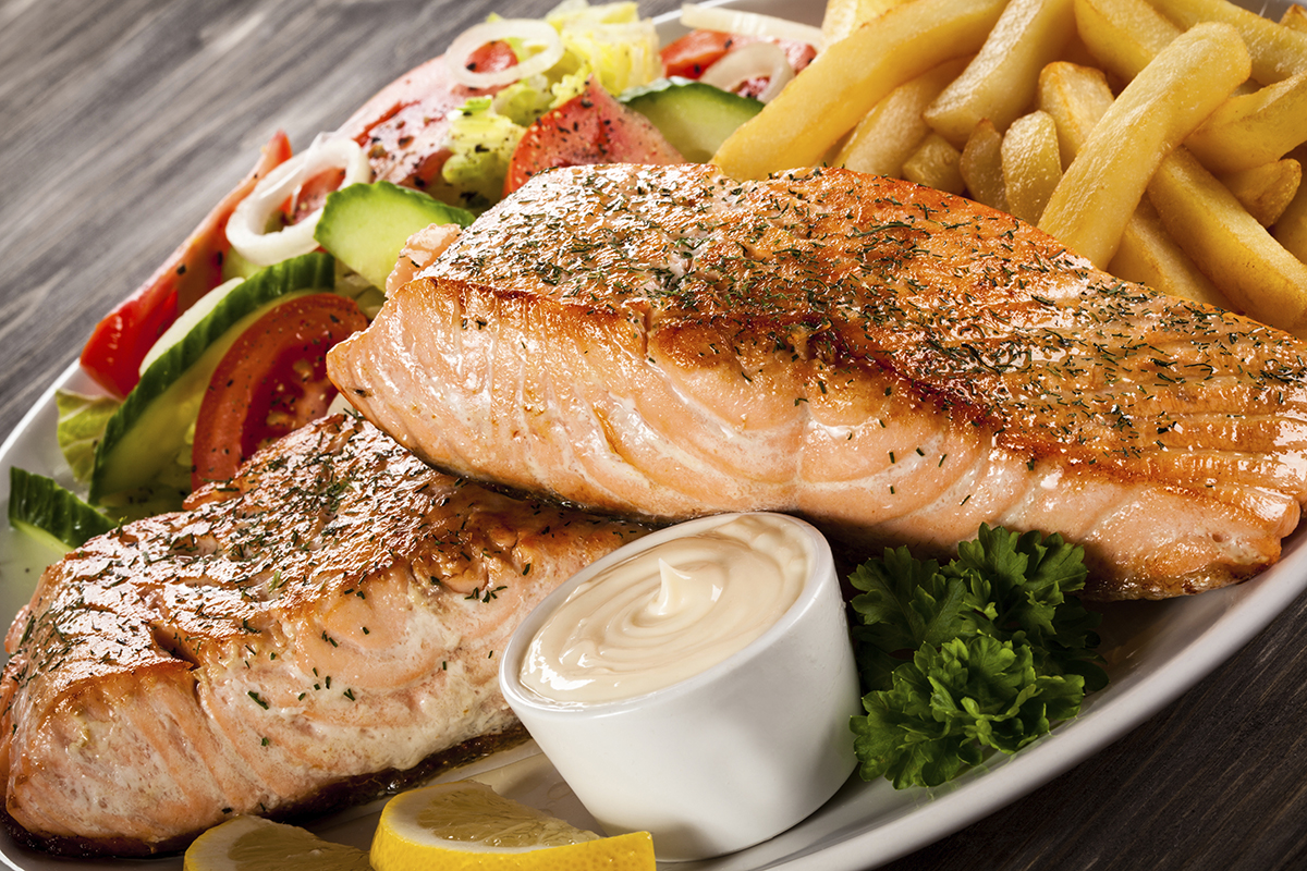 Borges' Authentic Citrus & Herb Roasted Salmon