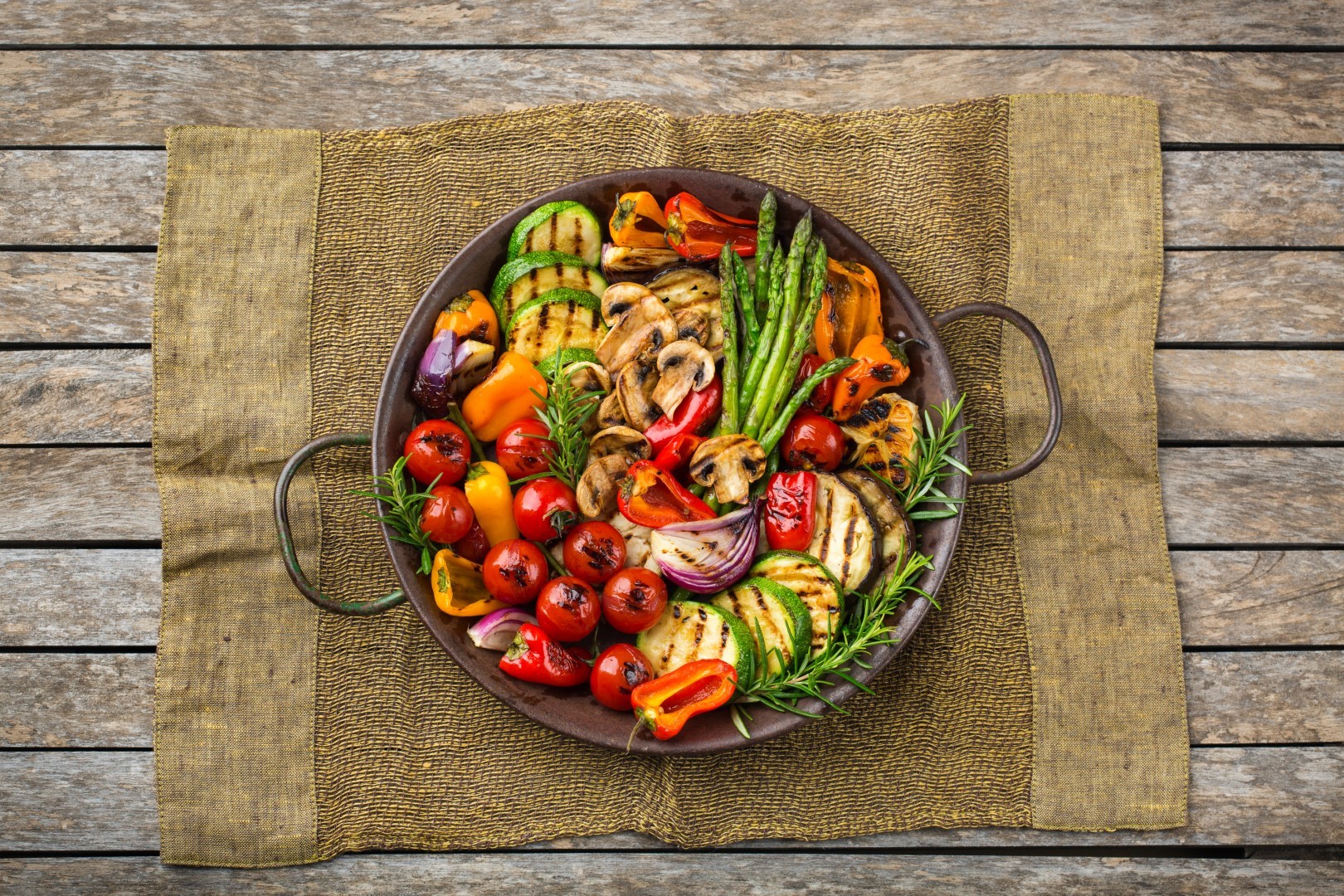 Grilled Vegetable Medley with Balsamic Glaze