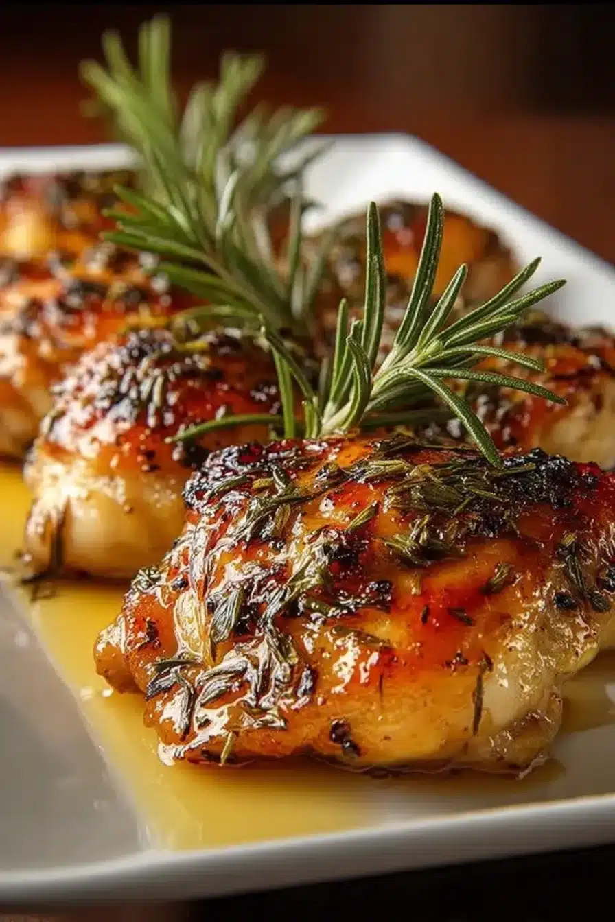 Rosemary-Glazed Chicken Thighs