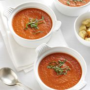 Authentic Grandma's Heirloom Tomato Basil Soup