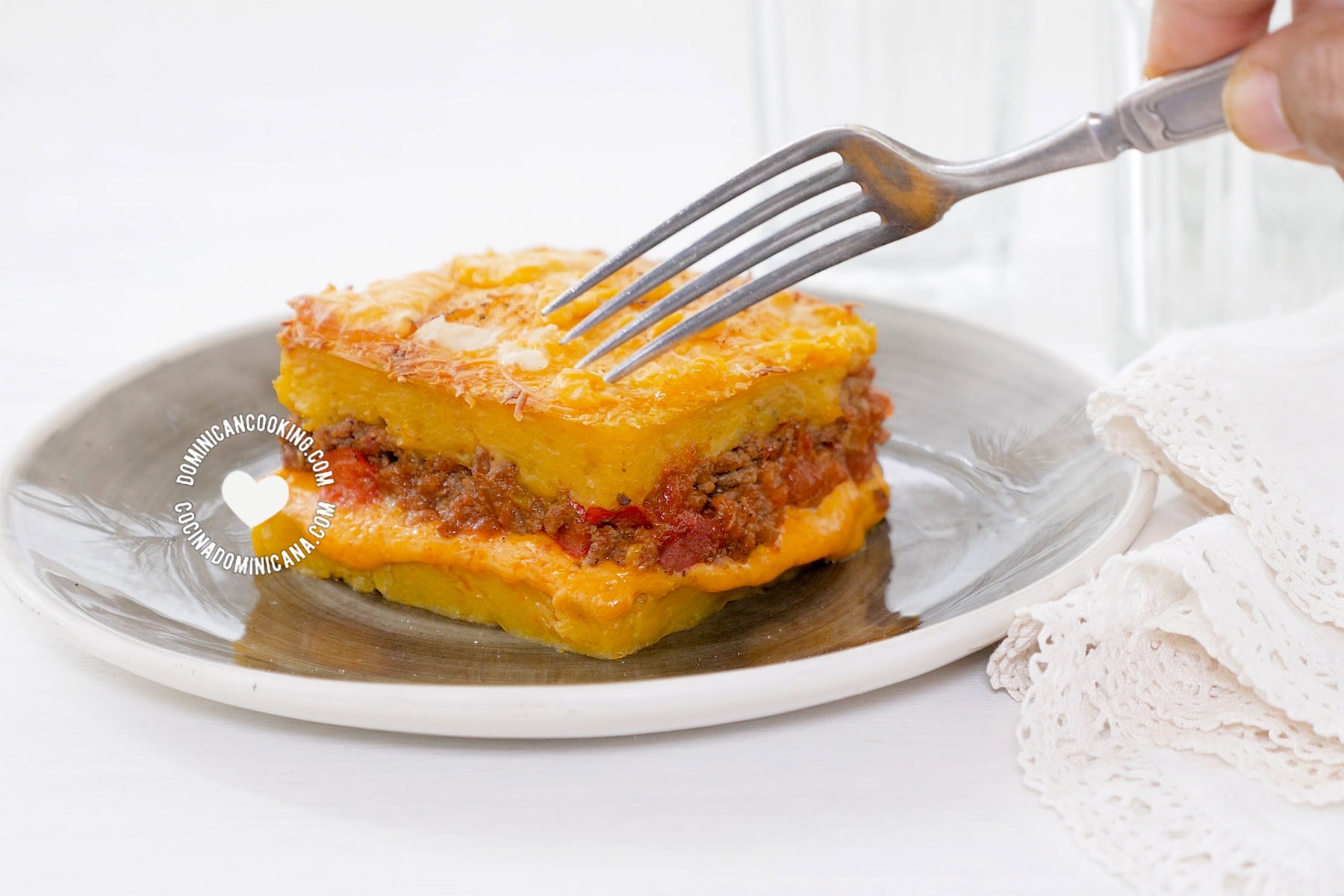 Pastelón de Plátano Maduro