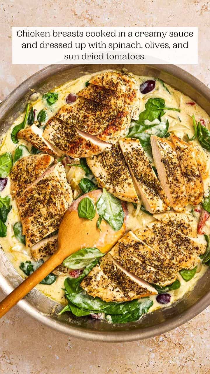 Mediterranean Olive & Sun-Dried Tomato Chicken