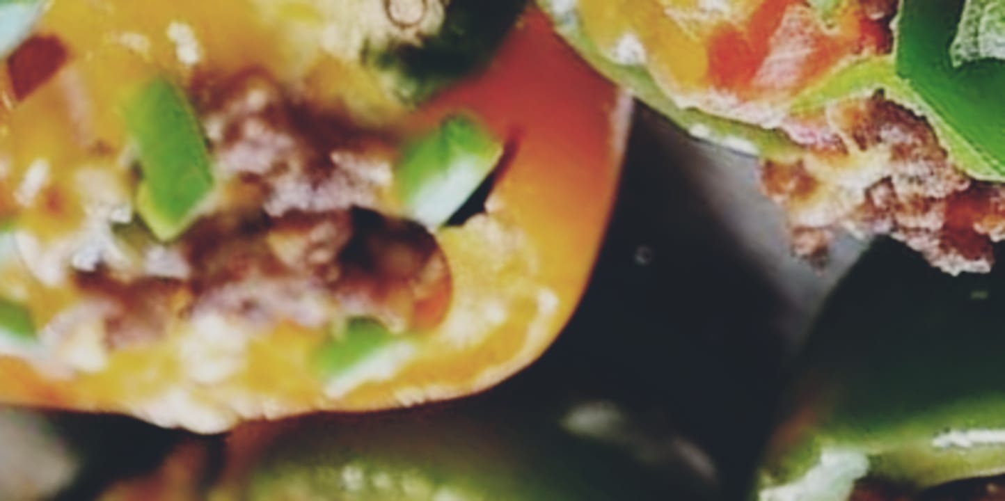 Cheesy Taco Stuffed Bell Peppers