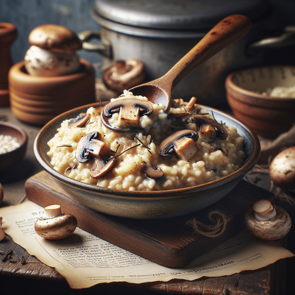 Genuine Vintage Mushroom Risotto