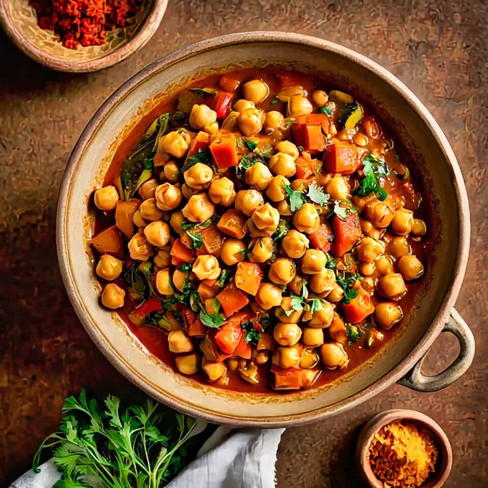 Moroccan Chickpea Tagine