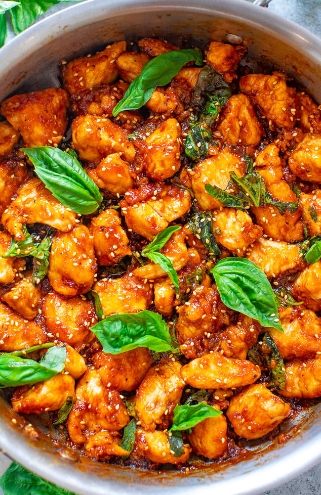True Basil Chicken
