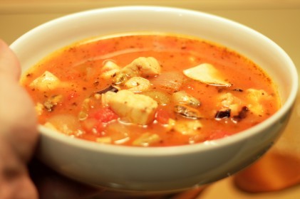Cisco Kid's Seafood Stew with Lemon-Dill
