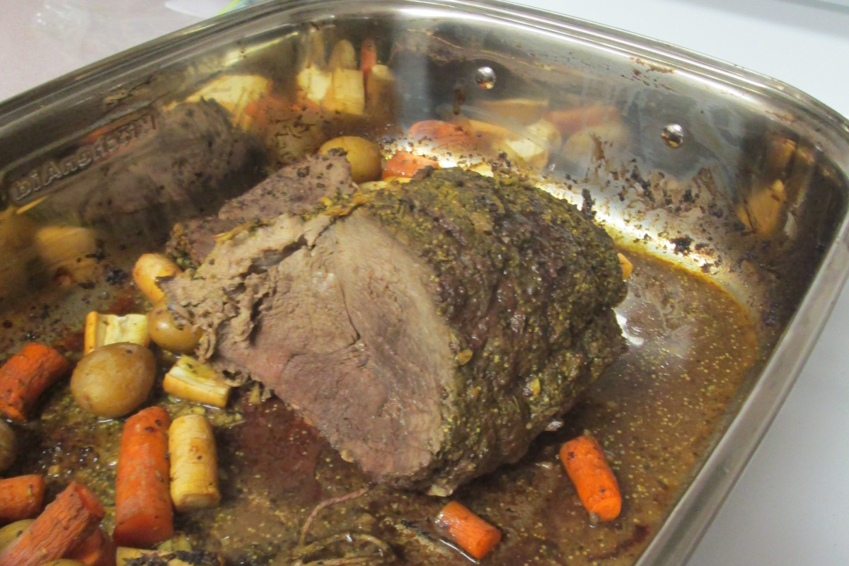 Herb-Crusted Beef Pot Roast