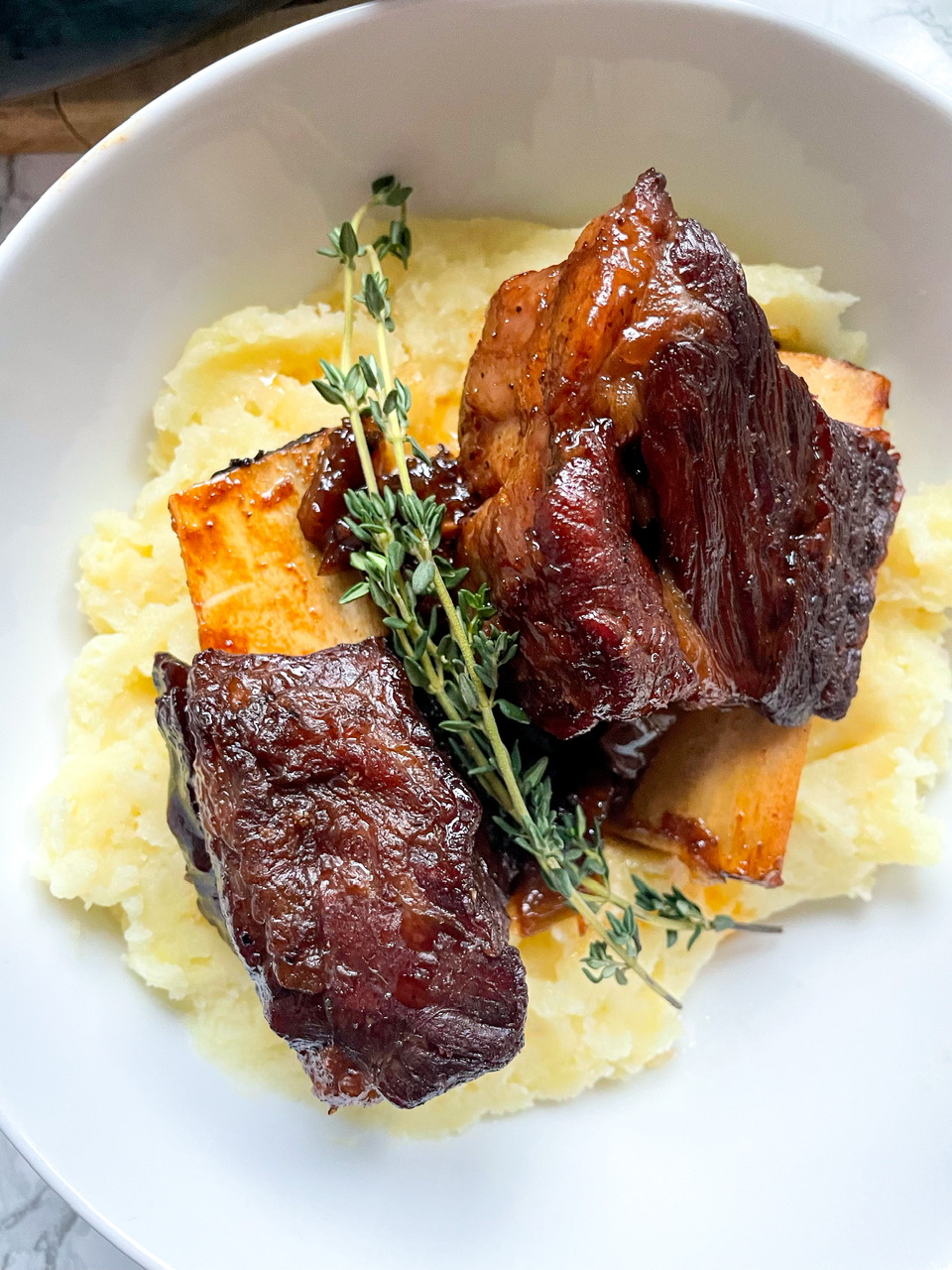 Trappist Beer-Braised Beef Short Ribs