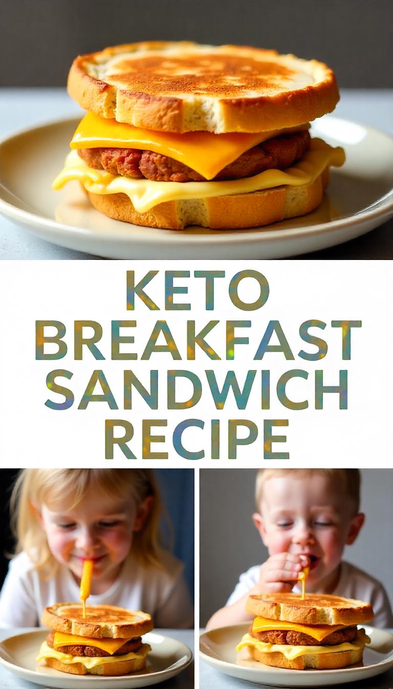 Savory Keto Breakfast Sandwich