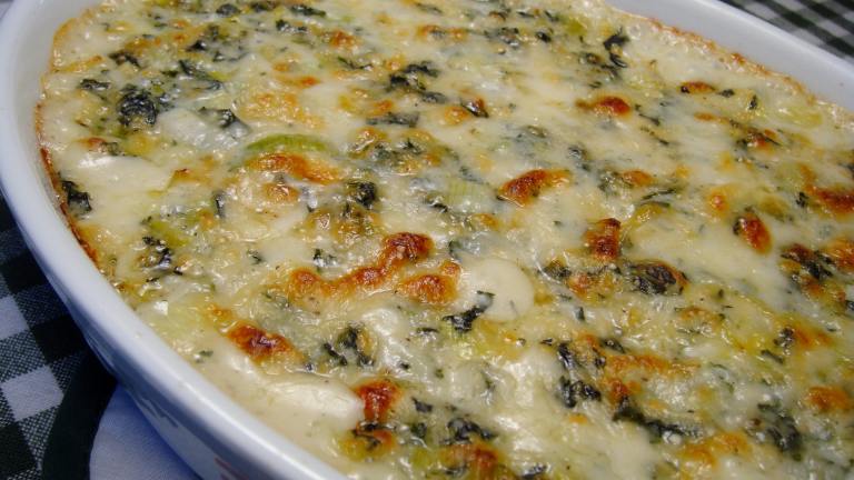 Orval Cheese and Leek Gratin