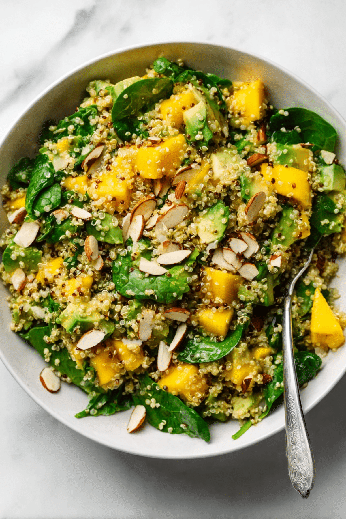 Mango Avocado Quinoa Salad