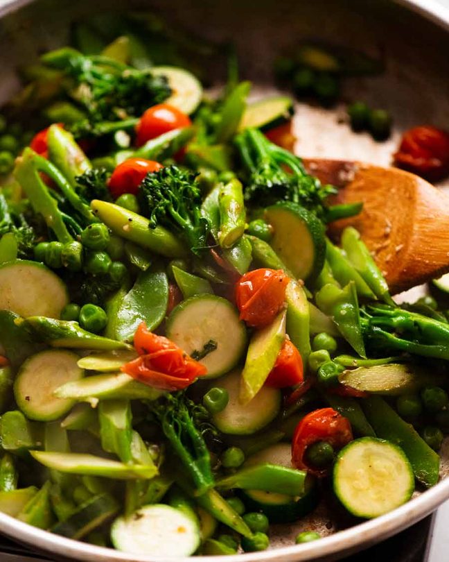 Lemon-Herb Spring Vegetable Pasta Primavera