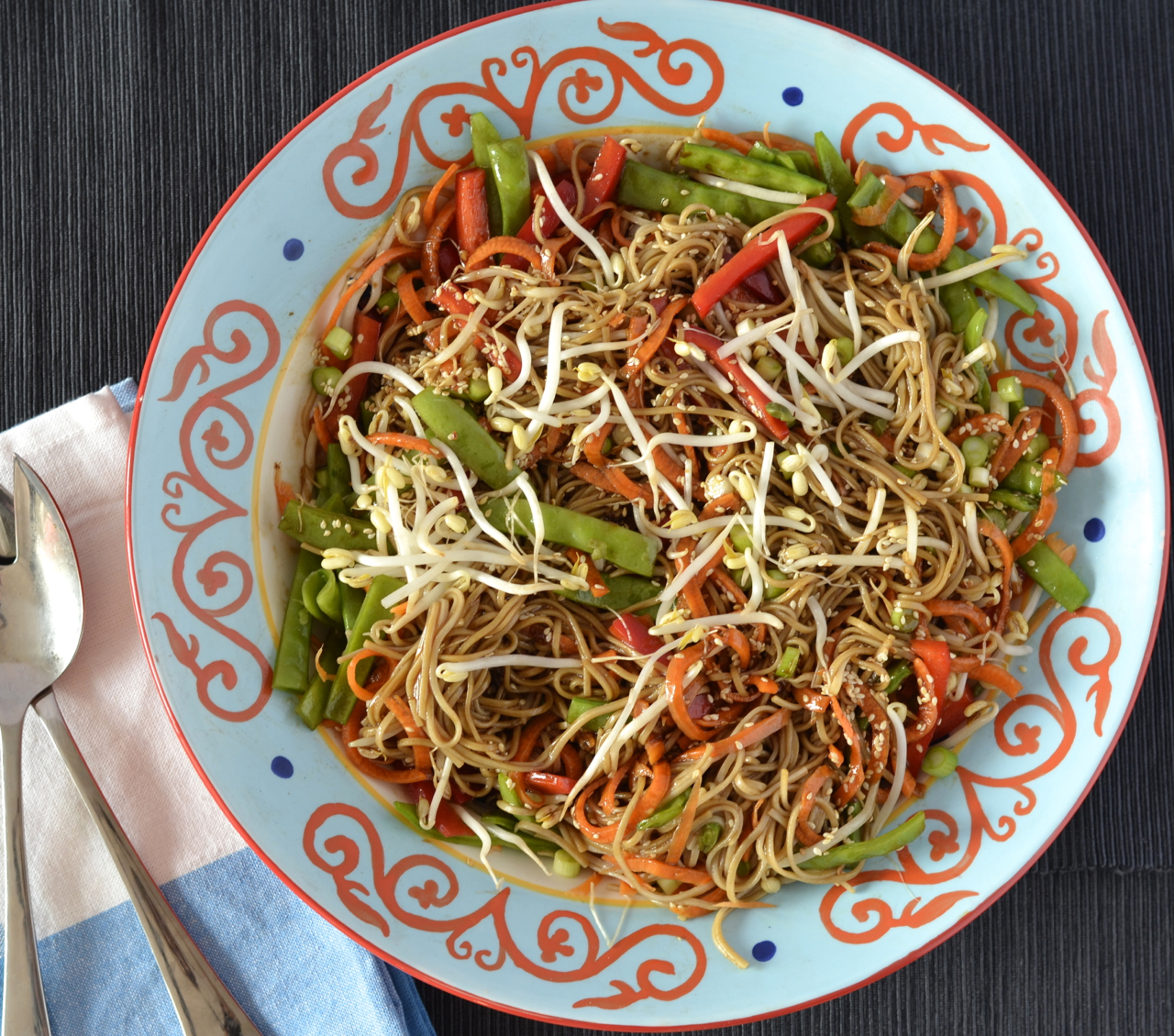 Best Soba Noodle Salad with Sesame