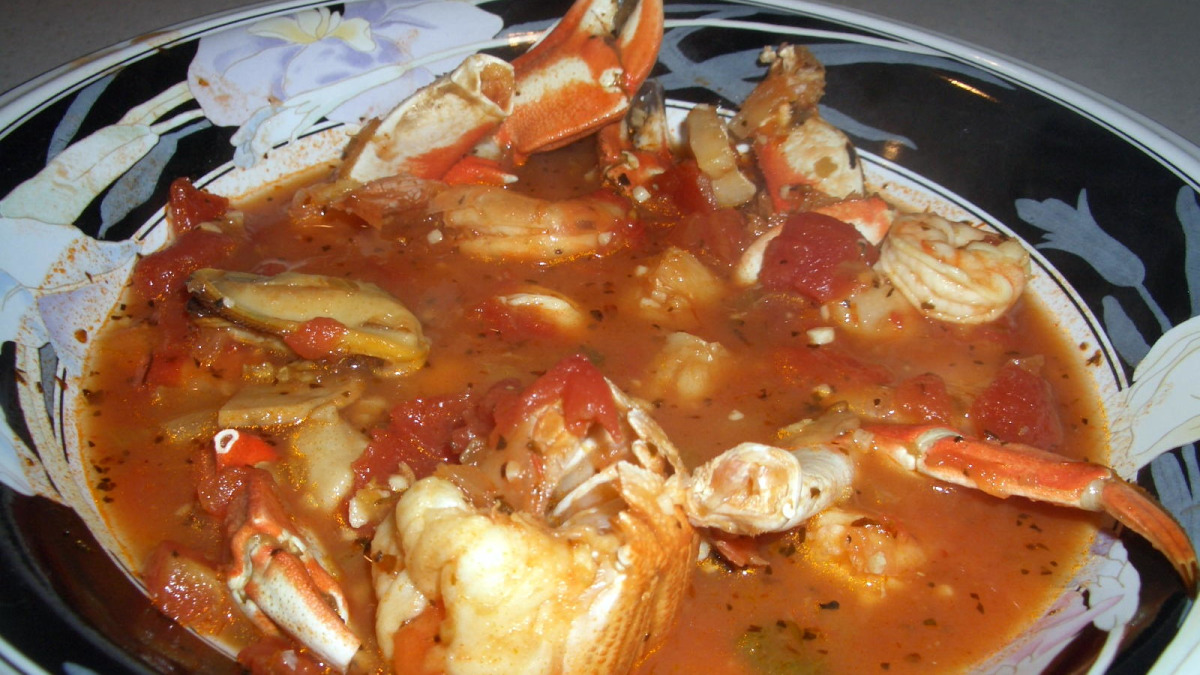 Serious Monkfish & Tomato Bouillabaisse