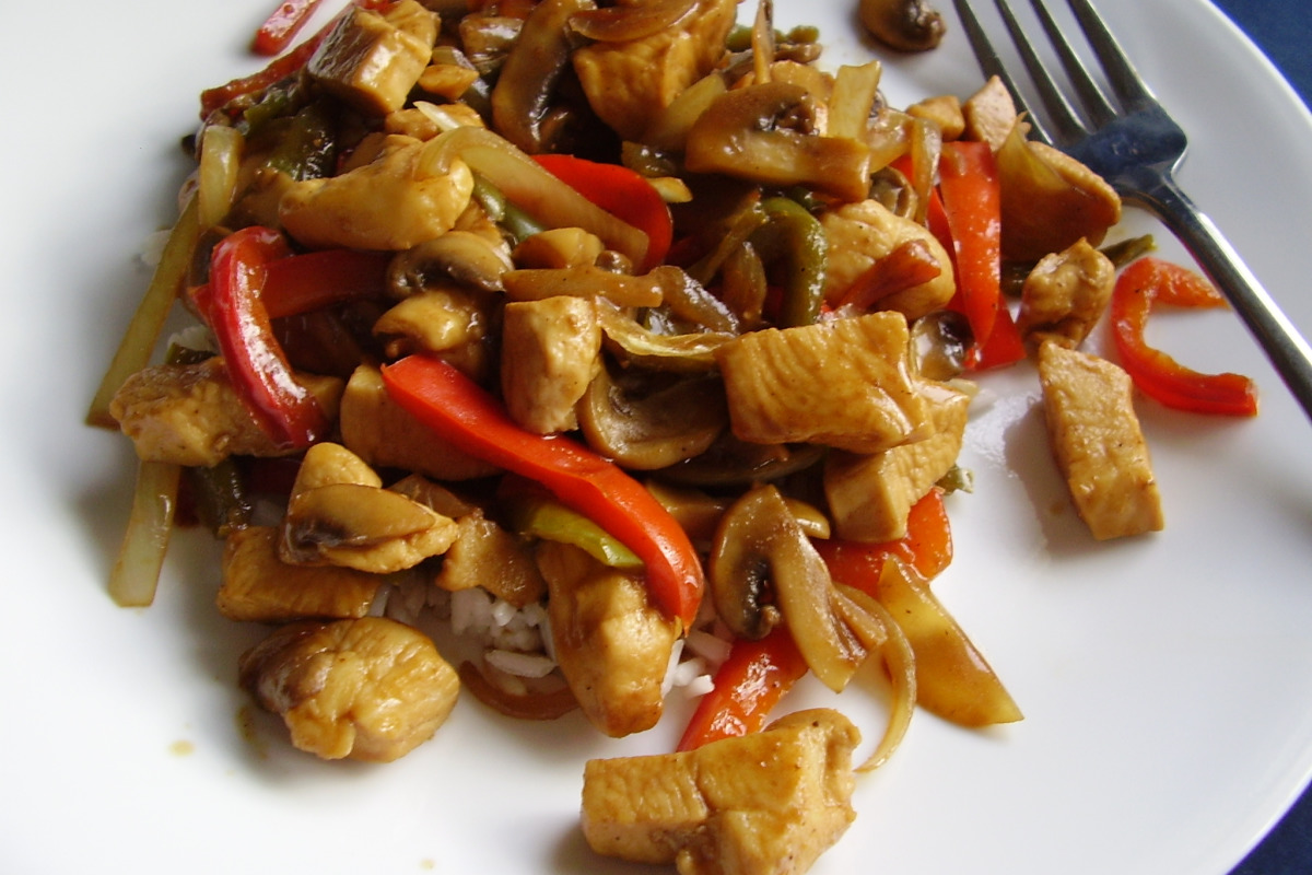 World Clock Chicken Stir-Fry