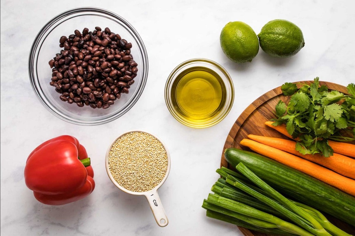 Seven-Color Quinoa Power Bowl